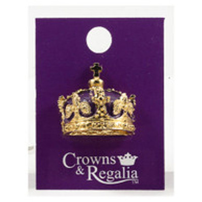 Henry VIII Crown Pin Badge