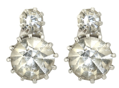 Grace Kelly crystal earrings