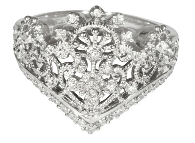 Tiara Ring No. 1 Bohemian Crystals