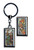 Double-sided Rectangular Keyring - Viking Warrior/Shield Wall