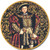 Domed Coaster - Tudor - Henry VIII