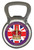 Magnetic Bottle Opener Crown Silver Colour - Coronation Collection
