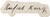 Adhesive Stickers - American Revolution - Rufus King Signature