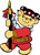 Cutout Magnets - Bear - Beefeater Bear