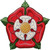 Cutout Badge Pins - Tudor - Tudor Rose