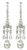 The Chandalier stud earrings The Chandalier stud earrings