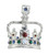 Imperial State Crown Stud Pin