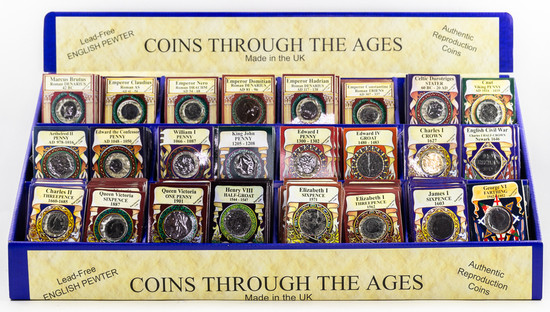 Reproduction Coins - 12 x 24 (288) in Display Box