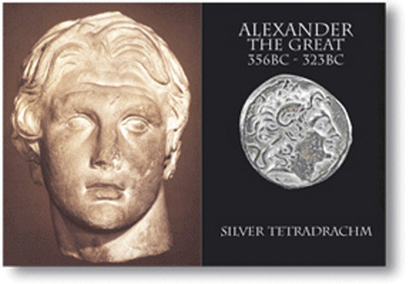 Reproduction Coin - Egyptian - Alexander the Great - Packaged