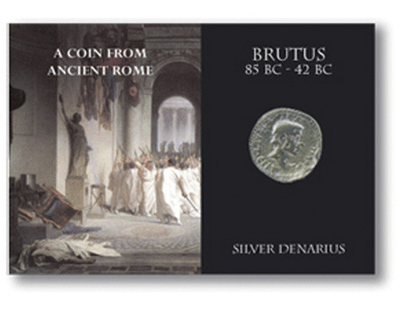 Reproduction Coin - Roman - Brutus - Packaged