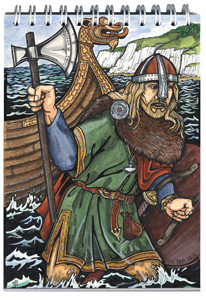 Notepads - Viking - Viking Warrior