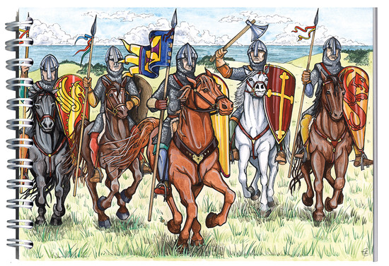 Notepads - Anglo Saxon & Norman - The Saxons