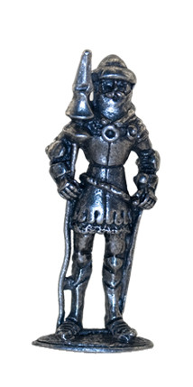 Pewter Figure - Medieval - Black Prince