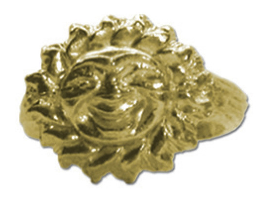 Children's Gold Plated Ring - Tudor - Sun in Splendour