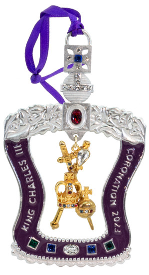Coronation Pewter Decoration - Coronation Collection