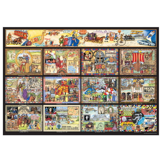 Journey Through The Ages Wallchart Folded