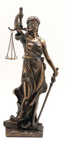Roman Justitia Statue