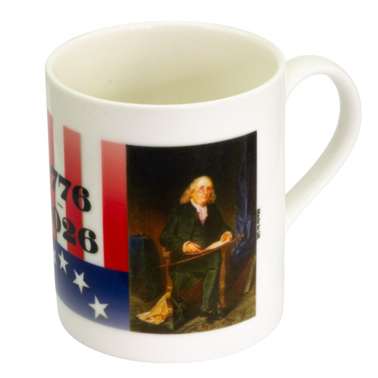 Mug - American Revolution - Benjamin Franklin Side
