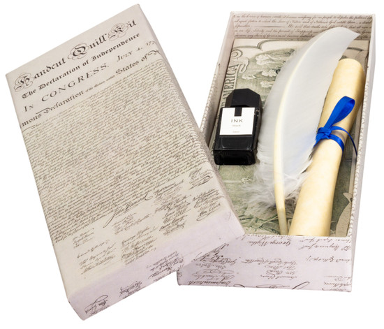 Writing Quill Kit - American Revolution - Declaration of Independence