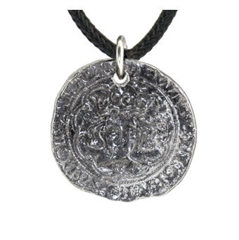 Pewter Pendant - Medieval Coin