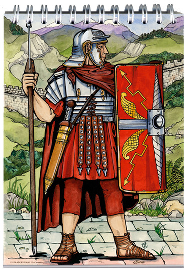 Notepads - Roman - Roman Legionnaire