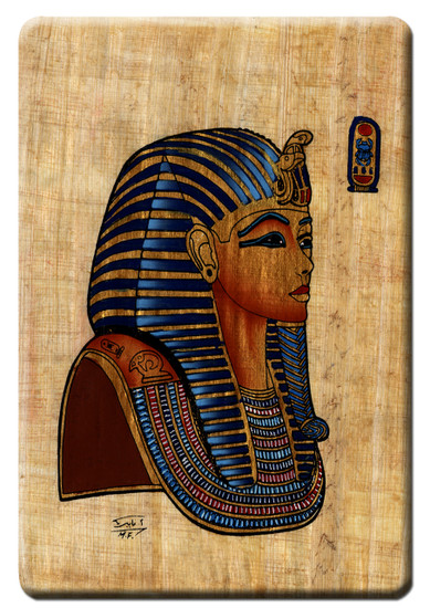 Flexible Rectangular Magnet - Egyptian - Tutankhamun Profile