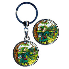 Double-sided Keyring - Robin Hood
