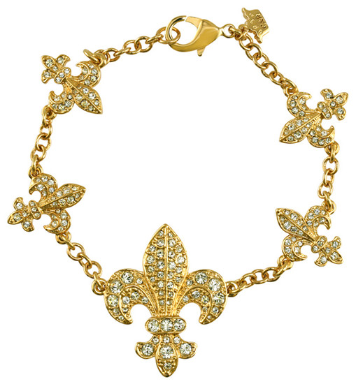 Fleur de lys bracelet