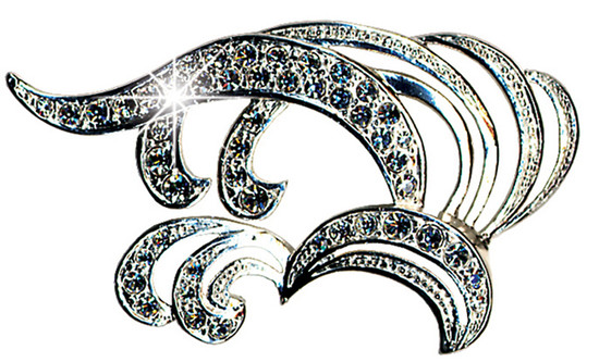 Gretta Garbo hairclip