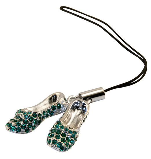 Phone charm Emerald