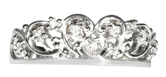 Spencer Tiara Ring Diamonds