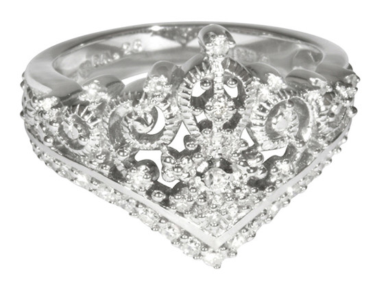 Tiara Ring No 2. Diamonds