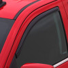Dodge Ram 1500 2500 3500 Standard Cab AVS Smoke In-Channel Ventvisor 2 Piece On Truck Close Up