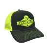 Snapback Neon Green Hammerlane Trucker Hat Angle