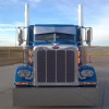 Peterbilt Donaldson Front Backlit Air Cleaner BarsFront Of Truck
