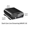 Universal Heavy Duty Live Stream MNVR Dash Cam With 4G WIFI GPS - Black Box