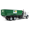 Mack Granite Waste Management With Tub Style Roll Off Container Replica 1/34 Scale - Back
