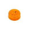 2" Round 7 LED Turbine Clearance Marker Light - Amber/Amber Side Off