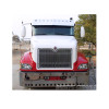 International 9000i Series 13" Drop Visor For Curved Windshield On Truck - Holes
