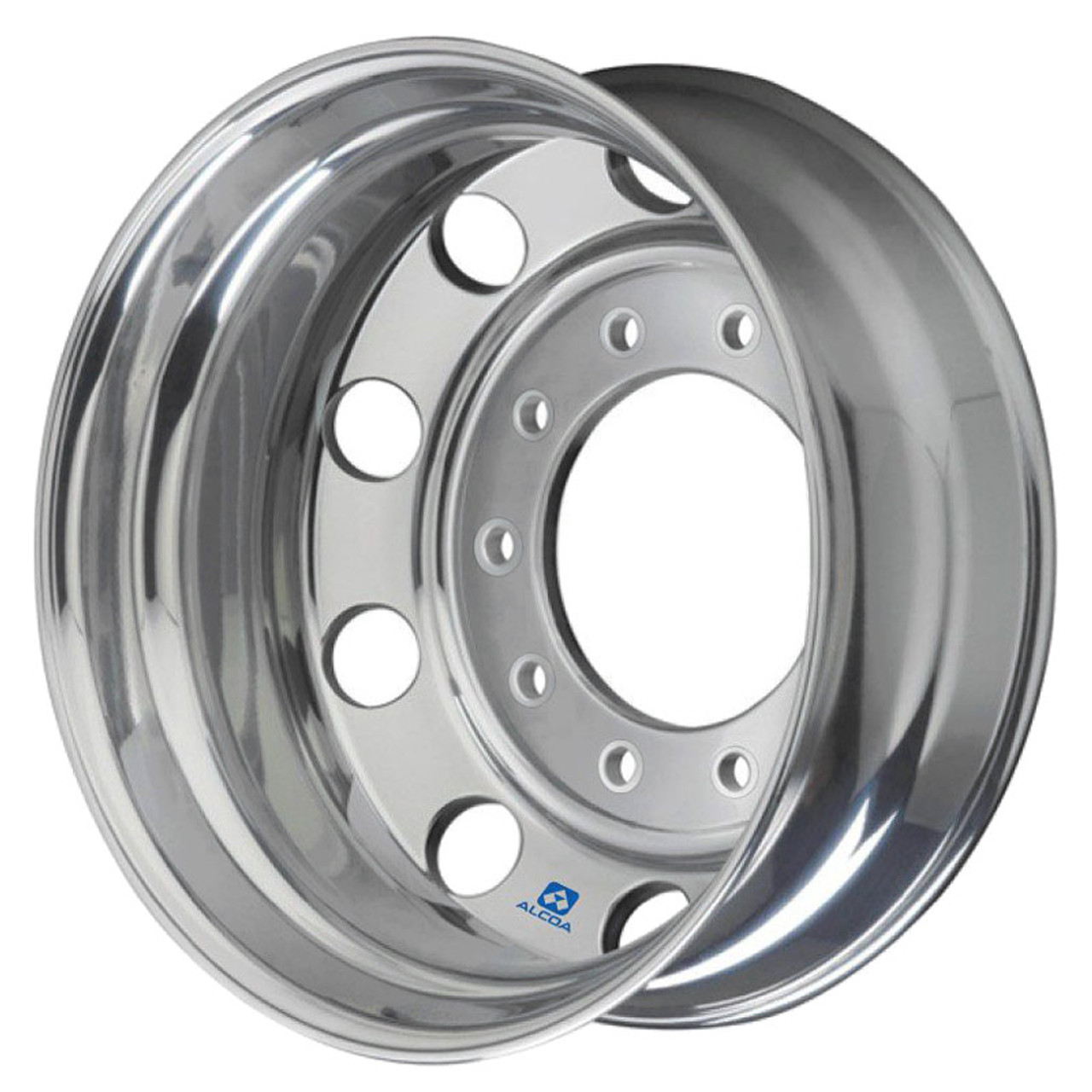 19.5" x 7.5" Alcoa High Polish Aluminum Wheel Hub Piloted Raney's