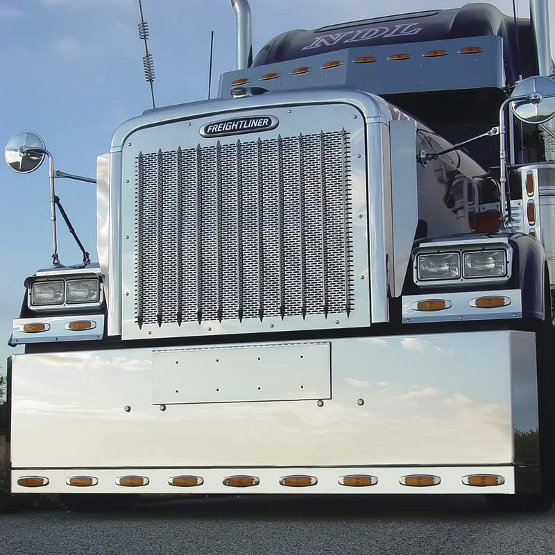 Freightliner Classic Xl FLD Grill Stainless Steel