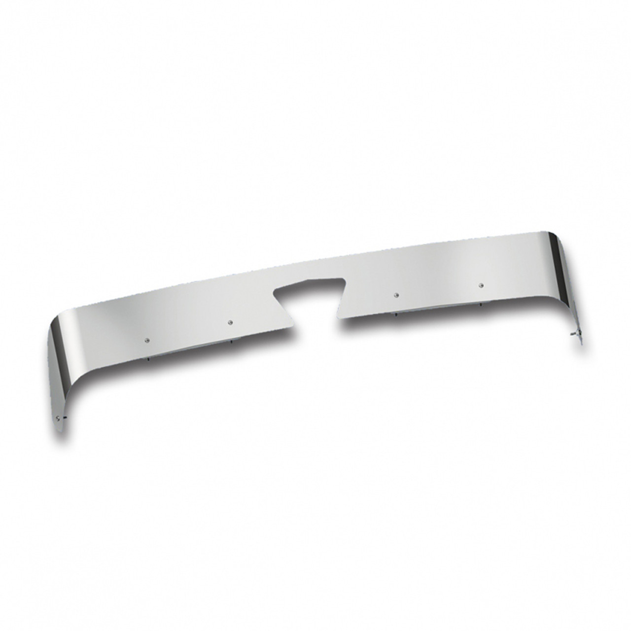 Freightliner Coronado Hood Grill with Louvers Stainless