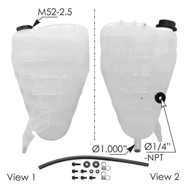 International 9900i Engine Coolant Reservoir 2512250C91 4062312C1