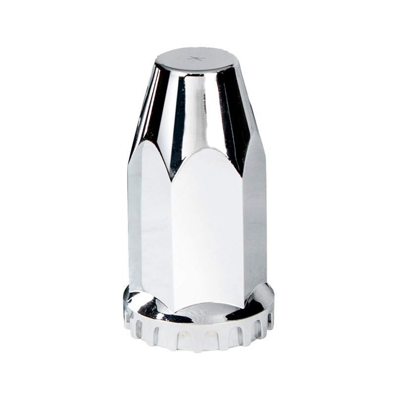 Chrome Extra Tall Push On Lug Nut Cover 33mm 20 Pack Raney's Truck Parts