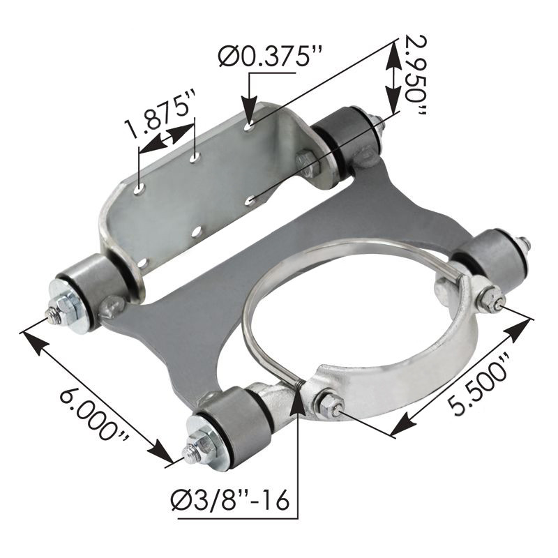 Freightliner Century Columbia Exhaust Bracket A0431118000 Raney's