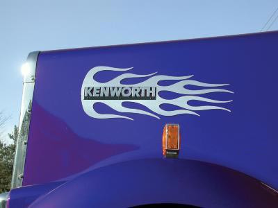 Chrome Kenworth Hood Emblem Light - Raney's Truck Parts