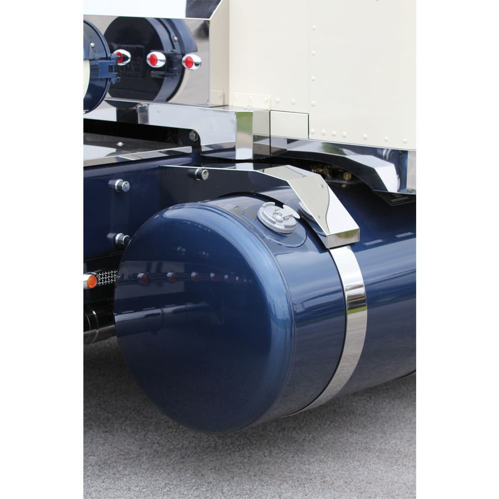 Kenworth Or Peterbilt Fuel Tank Straps Pair Slotted Style By 12 Gauge