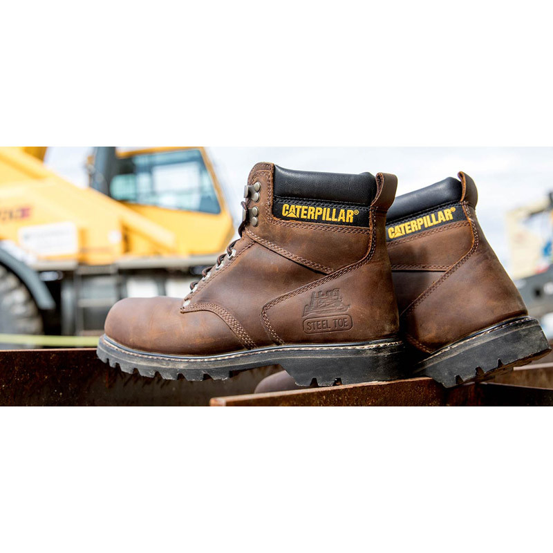 men's second shift steel toe work boot
