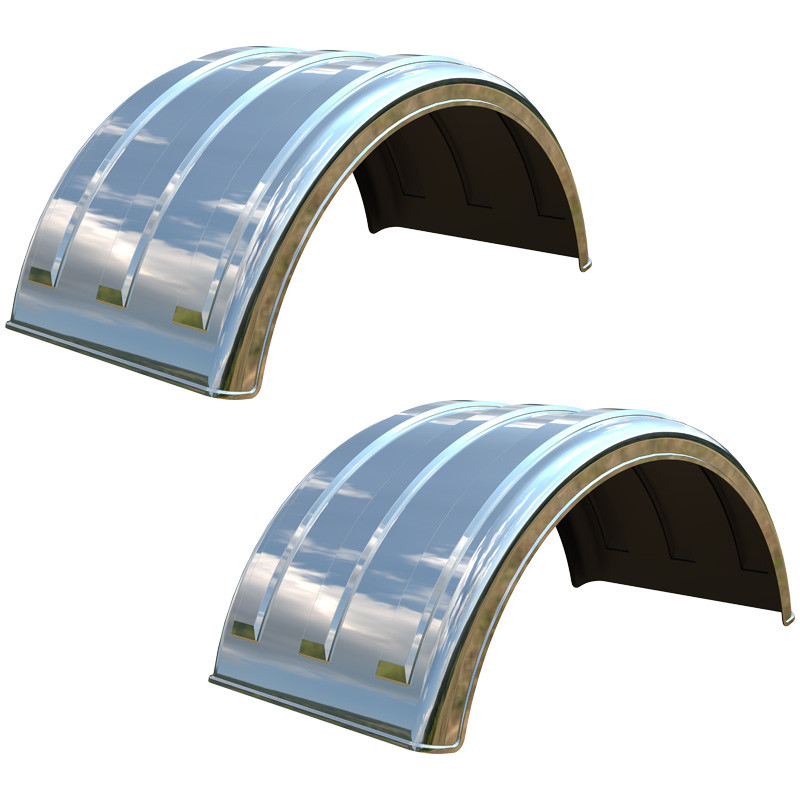 Minimizer 2260 Series Chrome Poly Fenders - Raney's Truck Parts