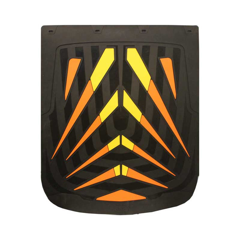 24" x 30" Arrow Mud Flaps With Black Background (Pair) - Raney's Truck Parts